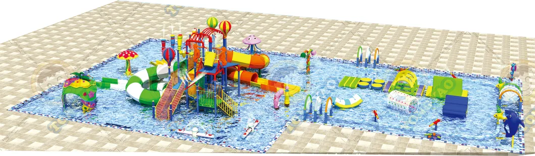 Unique Design Kids Water Park Outside Playground Outdoor Play Equipment