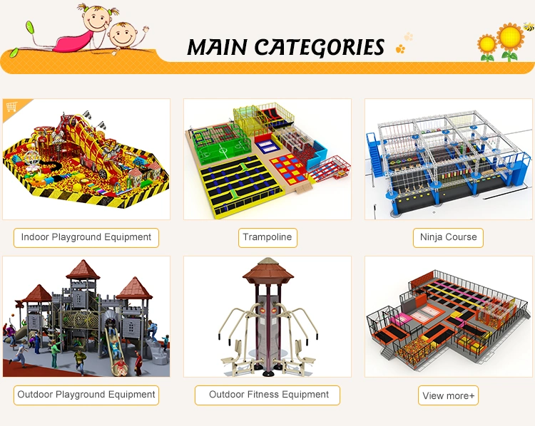 Indoor Playground Equipment Hot Selling Commercial Big Indoor Trampoline Park